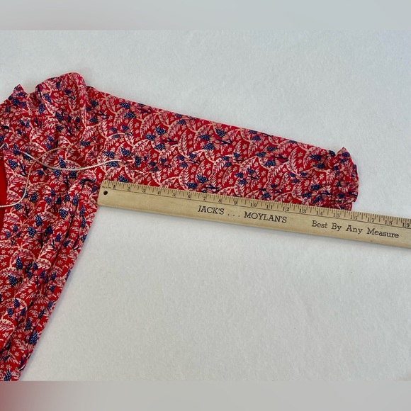 See U Soon lightweight colorful pull over dress size Med. fully lined career - Picture 6 of 6